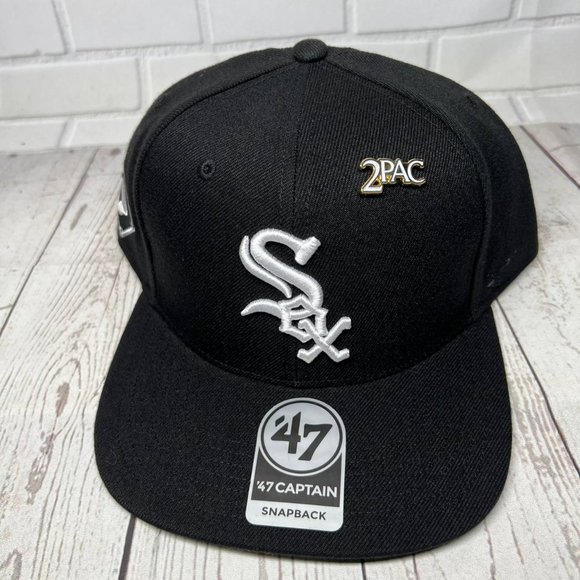 47 Accessories Chicago White Sox Blockheads 47 Brand Hat Snapback